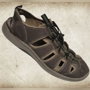 Bass Stingray Mens Sz.13 M Water Hiking Walking Slip On Comfort Gorpcore Shoes